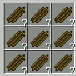 Крафт четырёх палок