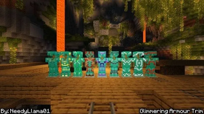 Новый вид кузнечного шаблона на алмазных доспехах