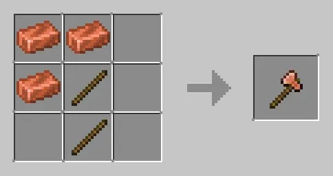 Крафт медного топора