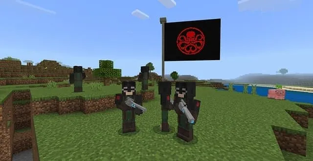 Сотрудники Гидры в биоме