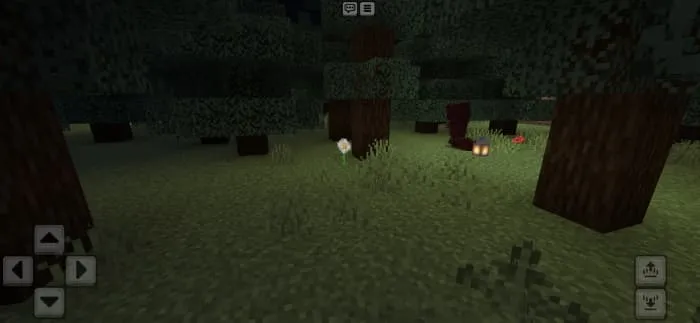 Уровень с лесом