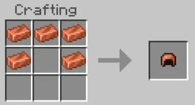 Крафт медного шлема