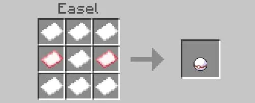 Крафт белого покебола