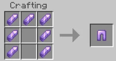 Крафт аметистовых поножей