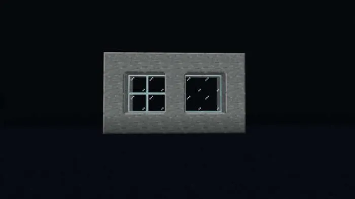 Обычное и объединенное стекло