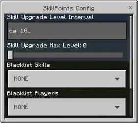 Некоторые настройки навыков