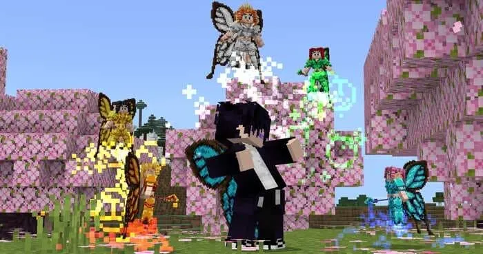 Феи вокруг игрока