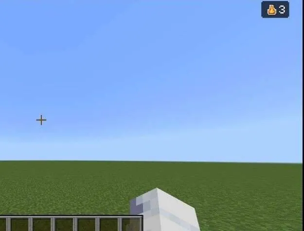 Интерфейс мода с отображением серии входов в углу экрана