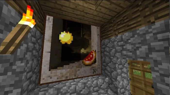 Старый вид золотого яблока и золотого арбуза