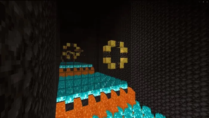 Пролет через кольца