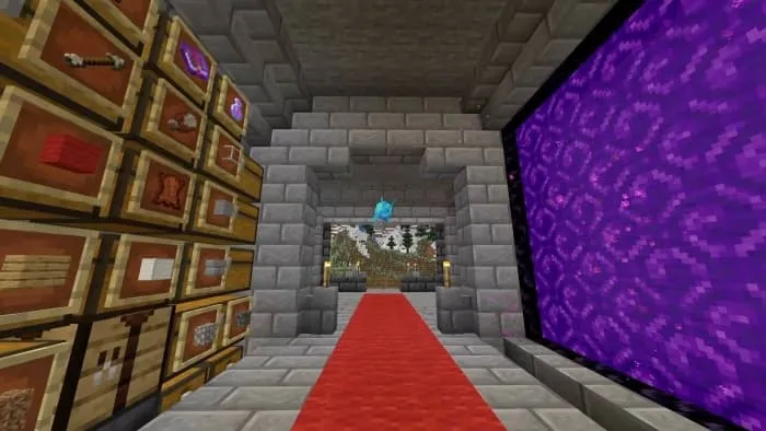 Склад и портал