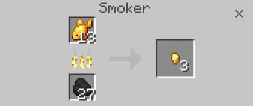 Получение самородка из золотой рыбы