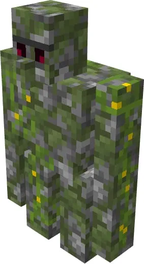 Голем из замшелого булыжника