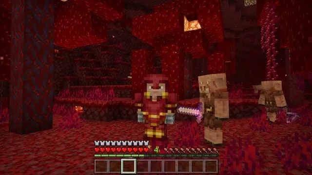 Позолоченная броня с улучшенными чарами