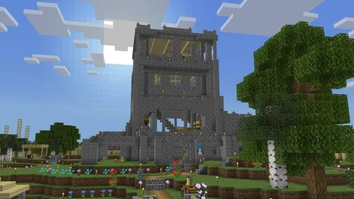 Башня замка