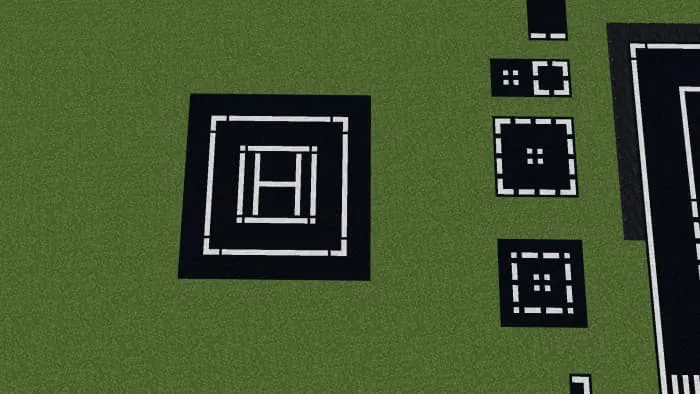 Дорога с узором