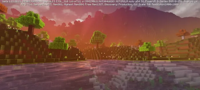 Освещение заката