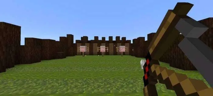 Полное натяжение стрелы в луке