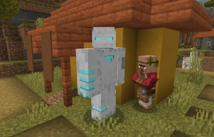 Игрок в роли голема