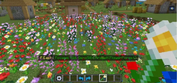 Использование кисти для листвы