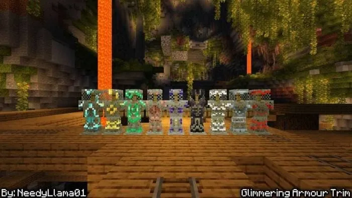 Новый вид кузнечного шаблона на кольчужных доспехах