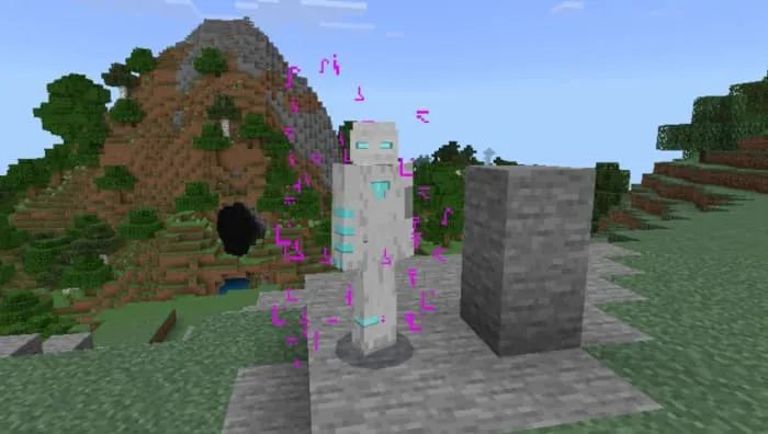 Игрок в виде Эндермена