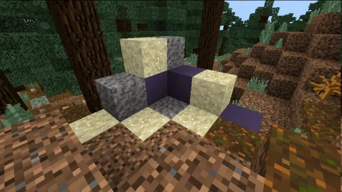 Старый вид песка и гравия