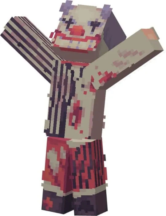 Кровавый клоун с улыбкой