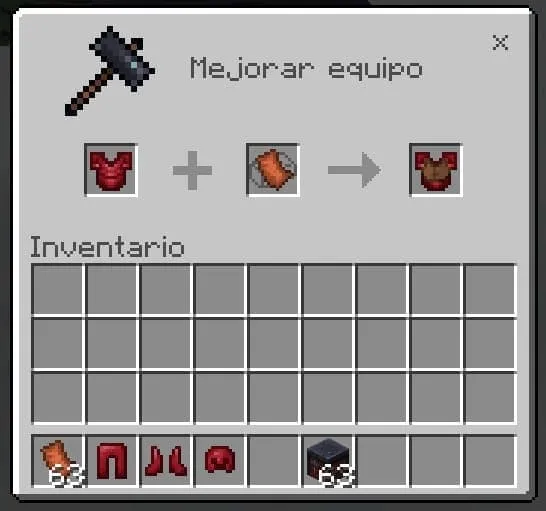 Прокачка нагрудника с использованием Deathnerite