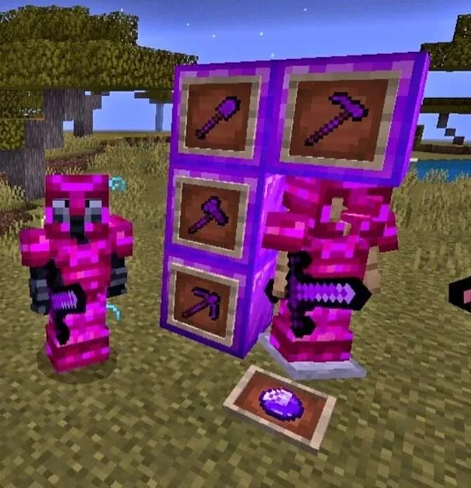 Эндеритовая броня и инструменты