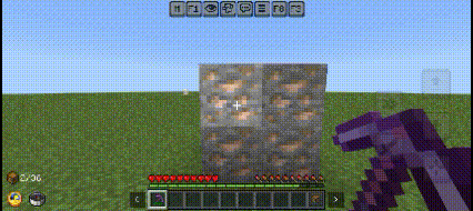 Добыча железных слитков из руды