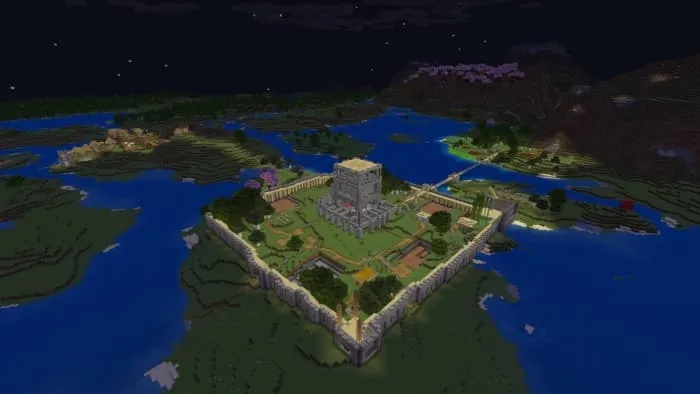 Город ночью