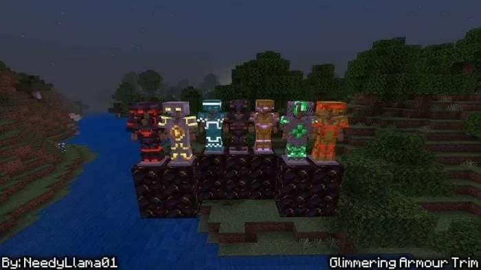 Новый вид кузнечного шаблона вечером