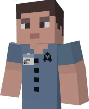 Уборщик в форме