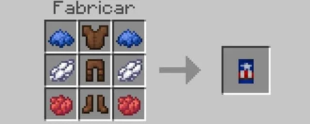 Крафт костюма Капитана Америки в верстаке