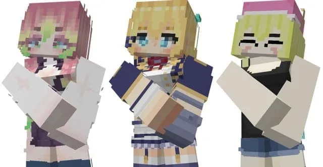 Мицури, Румия и Лукоа появляются рядом с игроком