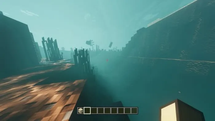 Освещение под водой