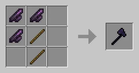 Крафт обсидианового топора