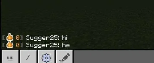 Информация о текущей серии входов отображается в игровом чате