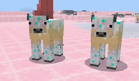 Конфетные коровы в биоме