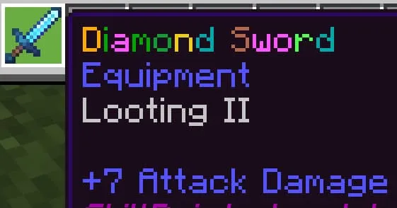 Усовершенствованный алмазный меч