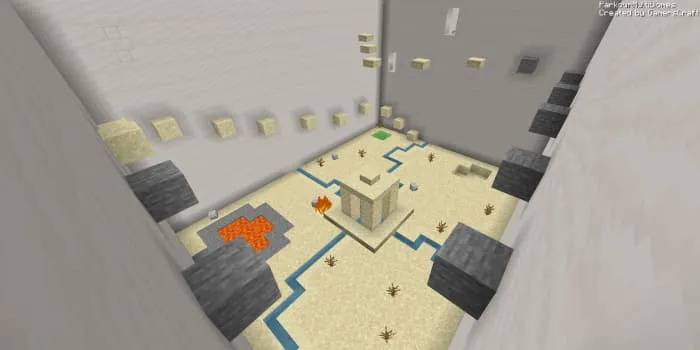 Уровень с оазисом