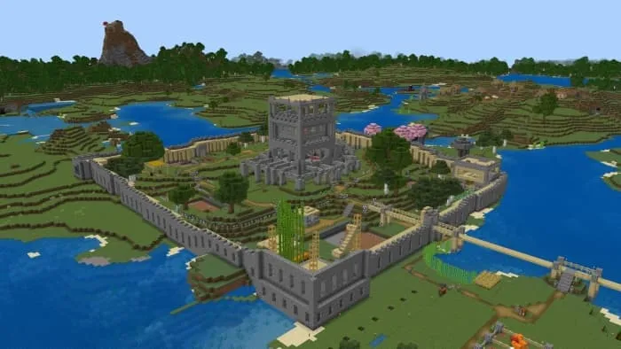 Стены города