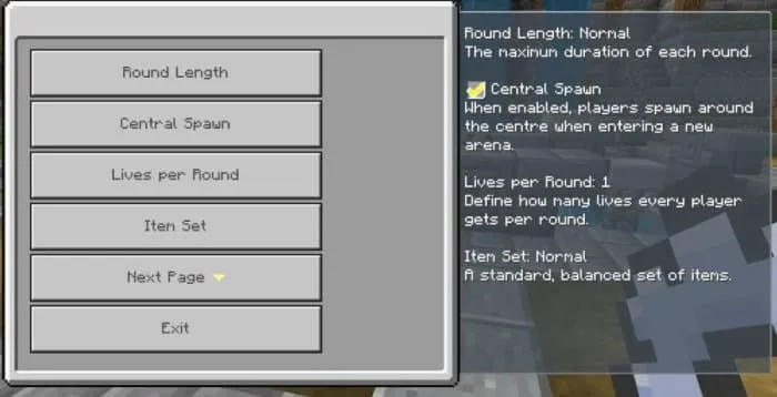 Разнообразные параметры и настройки