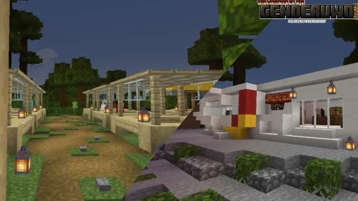 Локация с рынком