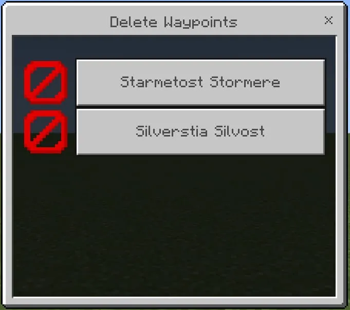 Пользовательский интерфейс удаления