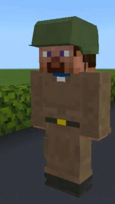 Игрок в советской форме