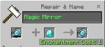 Починка зеркала с помощью алмазов