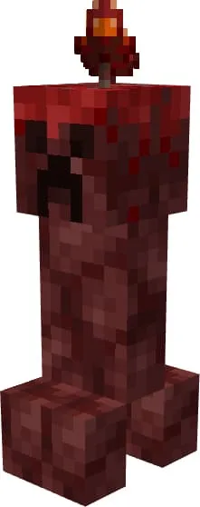 Крипер со спорами из багрового леса