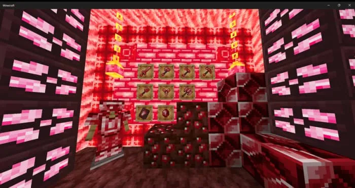 Рубиновые предметы и броня